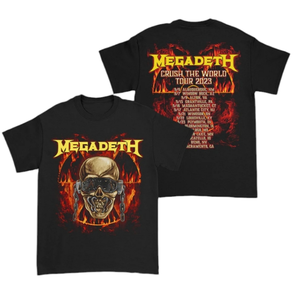 🆕️ Megadeth Life in Hell Tee
